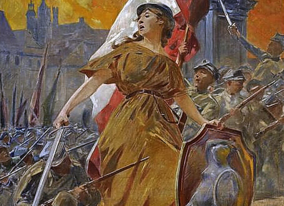 bitwa warszawska alegoria