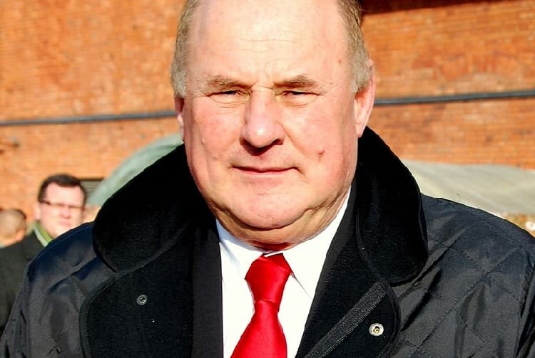 Portret Andrzeja Leppera, polskiego polityka