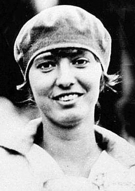 Halina Konopacka pierwsza polska złota medalistka olimpijska fot. Domena Publiczna