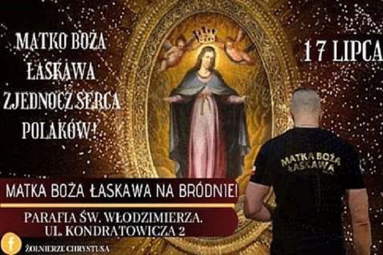 Matki Bożej Łaskawej, pielgrzymka 17 lipca, parafia Bródno, Warszawa