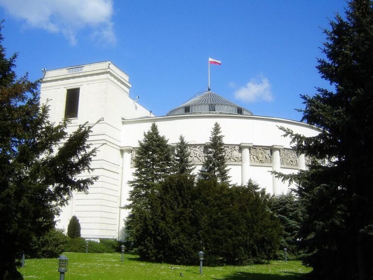 Budynek Senatu RP w Warszawie.