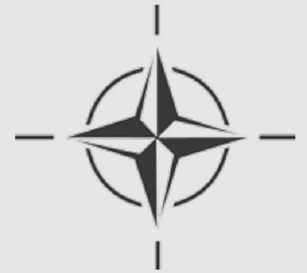 Symbol NATO: czteroramienna gwiazda w okręgu
