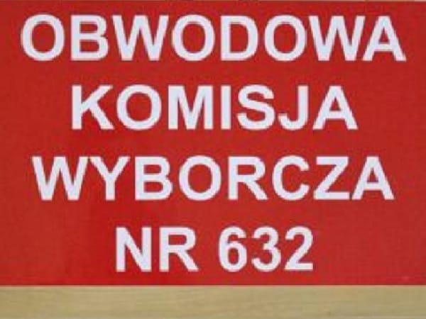 Znak czerwony: Obwodowa Komisja Wyborcza NR 632