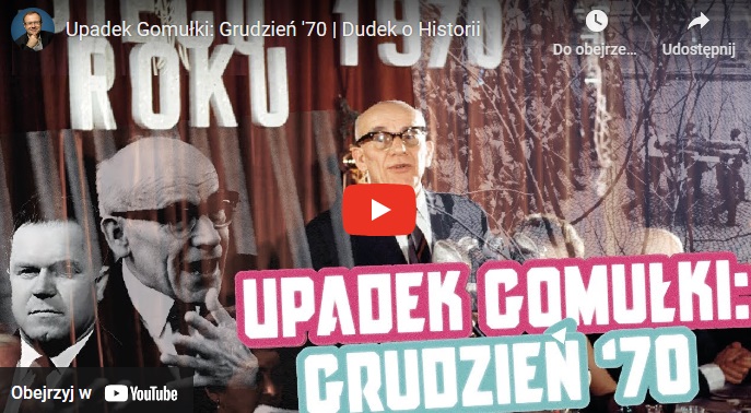 Upadek Gomułki: Grudzień '70, historyczne zdjęcie polskiego przywódcy politycznego Władysława Gomułki.