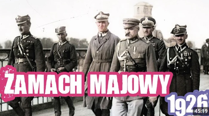 Polscy oficerowie wojskowi w czasie zamachu majowego w 1926 r. „Zamach Majowy 1926”
