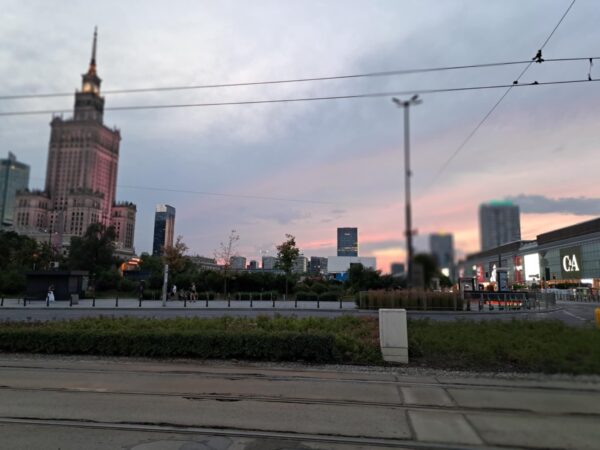 Centrum Warszawy i Pałac Kultury fot. ODH